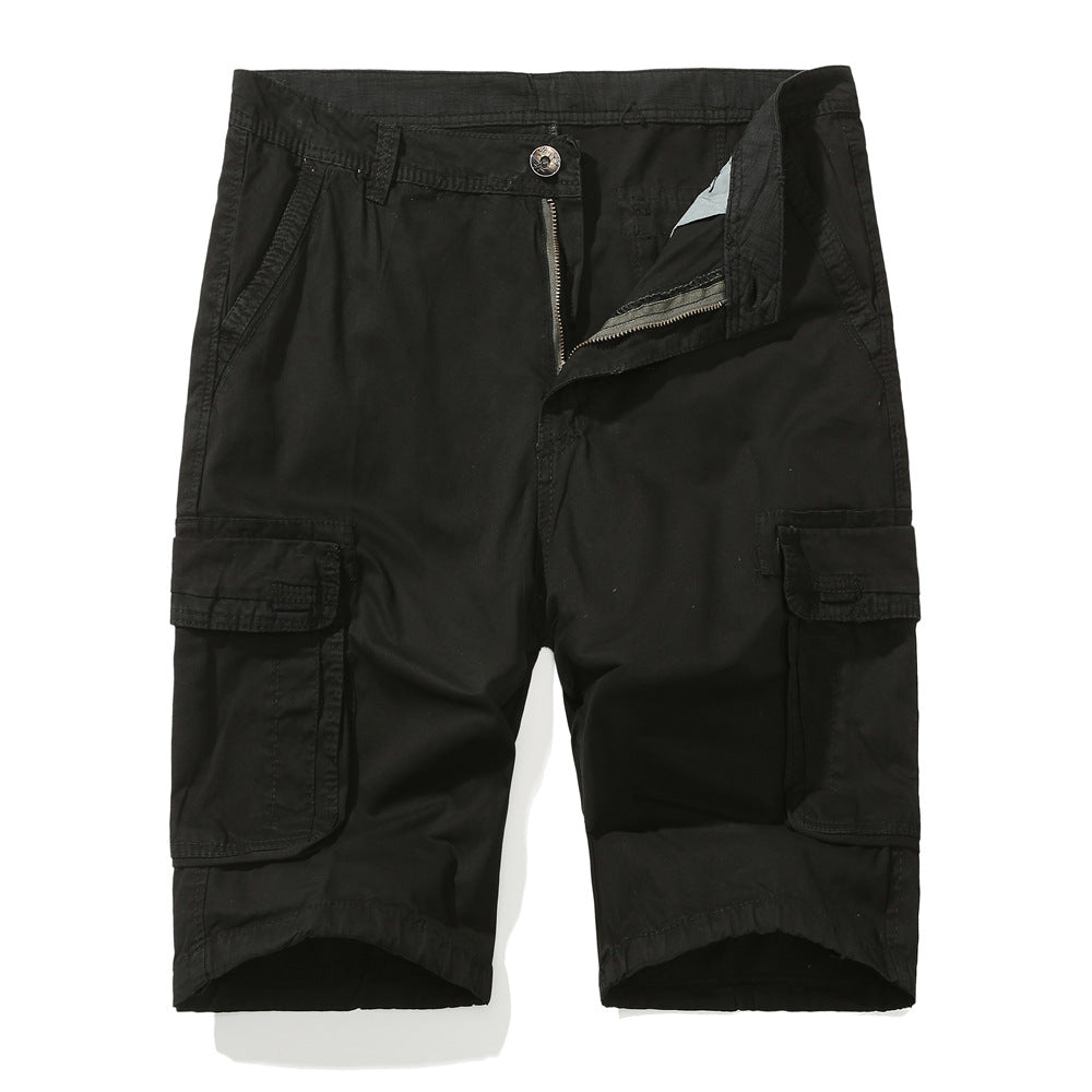 Herren Cargo-Shorts mit seitlichen Cargotaschen und bequemem Schnitt Aliams