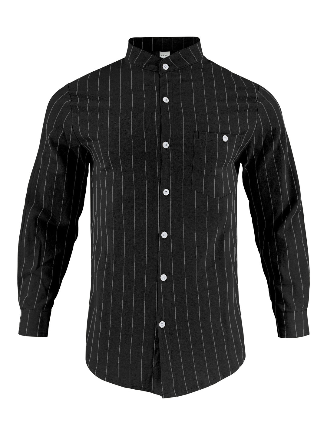 Herren Hemd mit modernem Streifenmuster Aliams