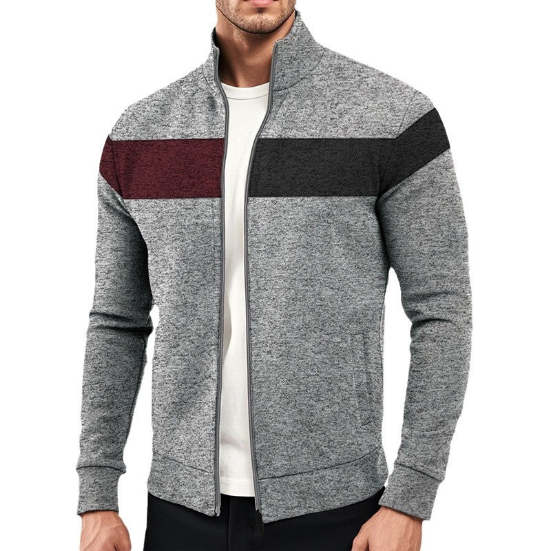 Herren Sportjacke mit modernem Schnitt und funktionalem Reißverschluss Aliams