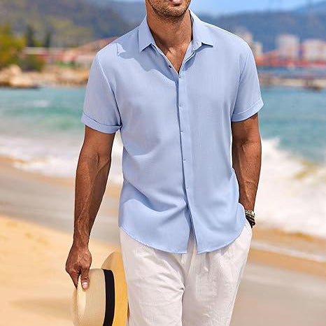 Herren Kurzarmhemd Aliams