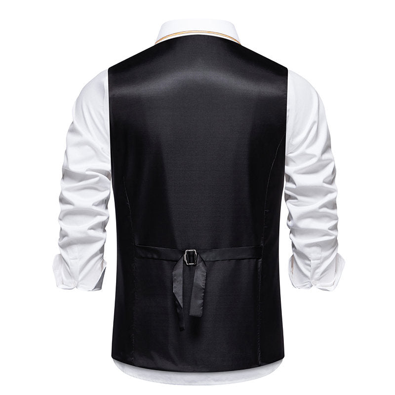 Herren elegante Weste mit feinen Details und modernen Akzenten Aliams