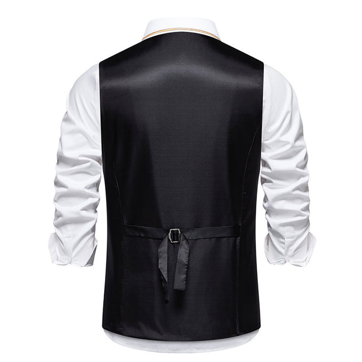 Herren elegante Weste mit feinen Details und modernen Akzenten Aliams