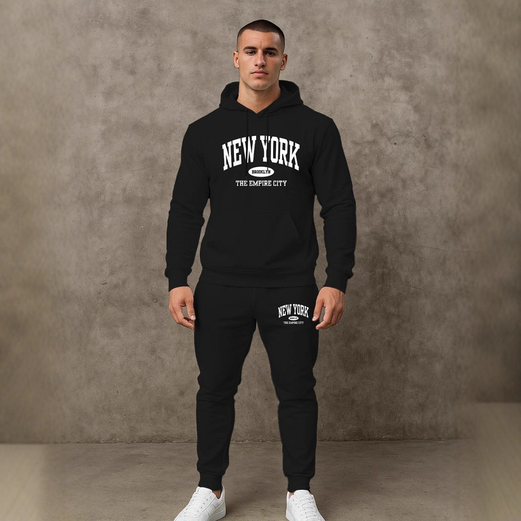 Herren Sportliches Jogginganzug Aliams