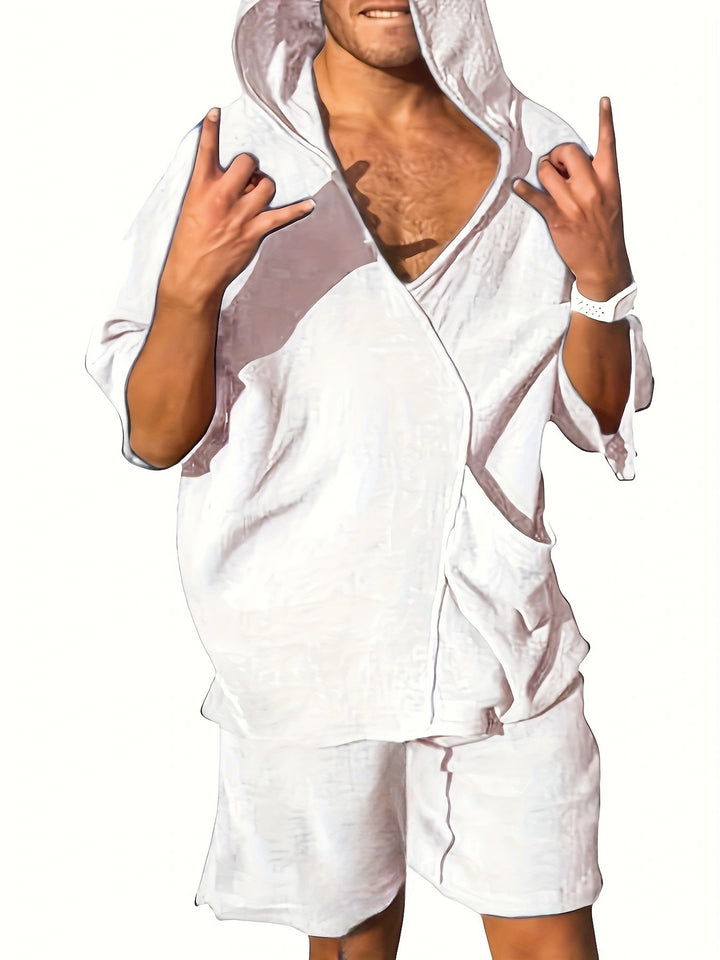 Herren Freizeit Hoodie mit praktischen Taschen und lässigem Look Aliams