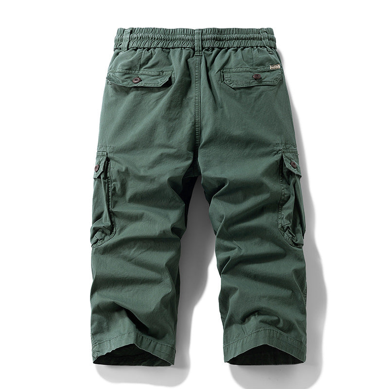 Herren Cargo-Shorts mit flexibler Passform und multifunktionalen Taschen Aliams