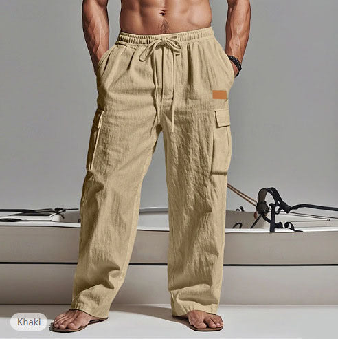 Herren Cargo-Hose mit praktischen Seitentaschen Aliams