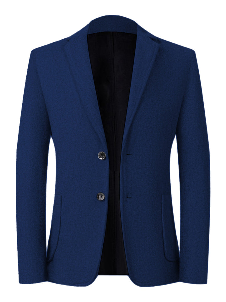 Herren eleganter, strukturierter Anzugblazer Aliams