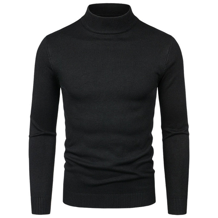 Herren eleganter Rollkragenpullover aus feiner Baumwollmischung Aliams