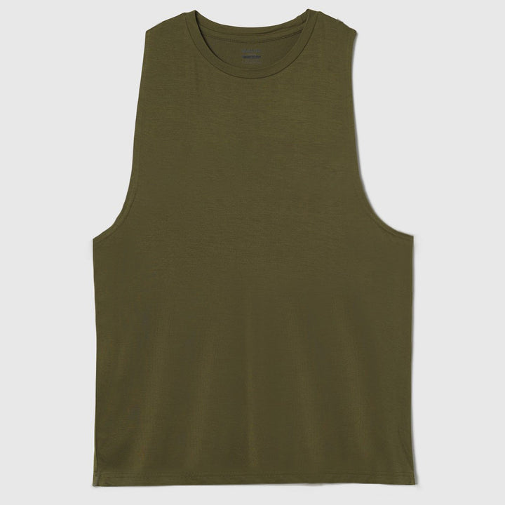 Herren Sportliches Muskelshirt für Training und Freizeit Aliams