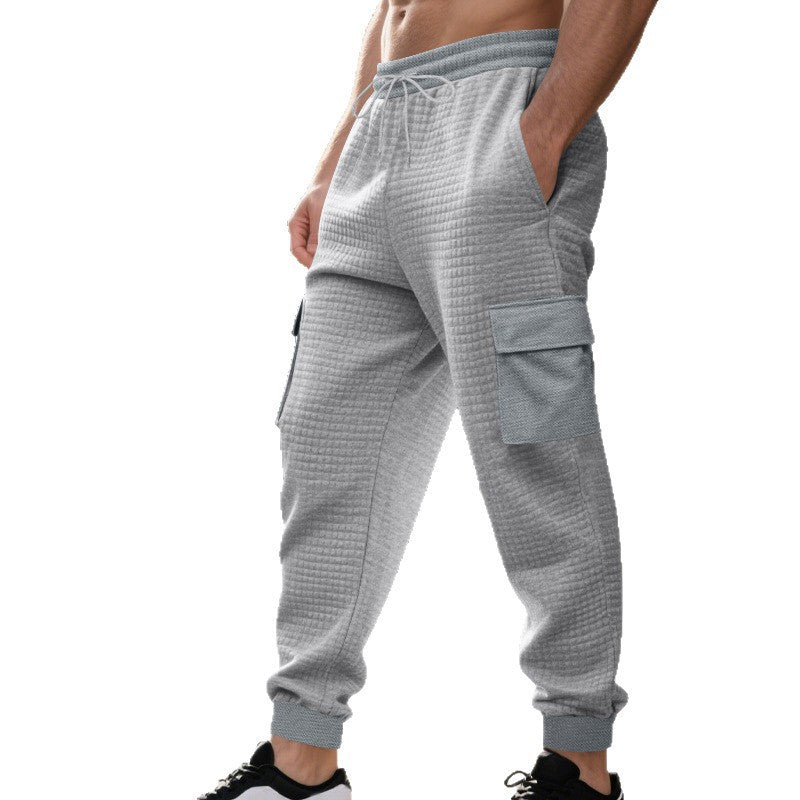 Herren Cargo-Jogginghose mit funktionalen Taschen Aliams