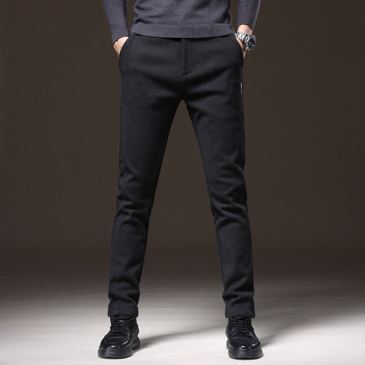 Herren bequeme Slim Fit Freizeithose Aliams