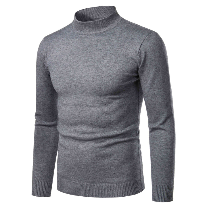 Herren warme Rollkragenpullover aus feinem Strickmaterial Aliams