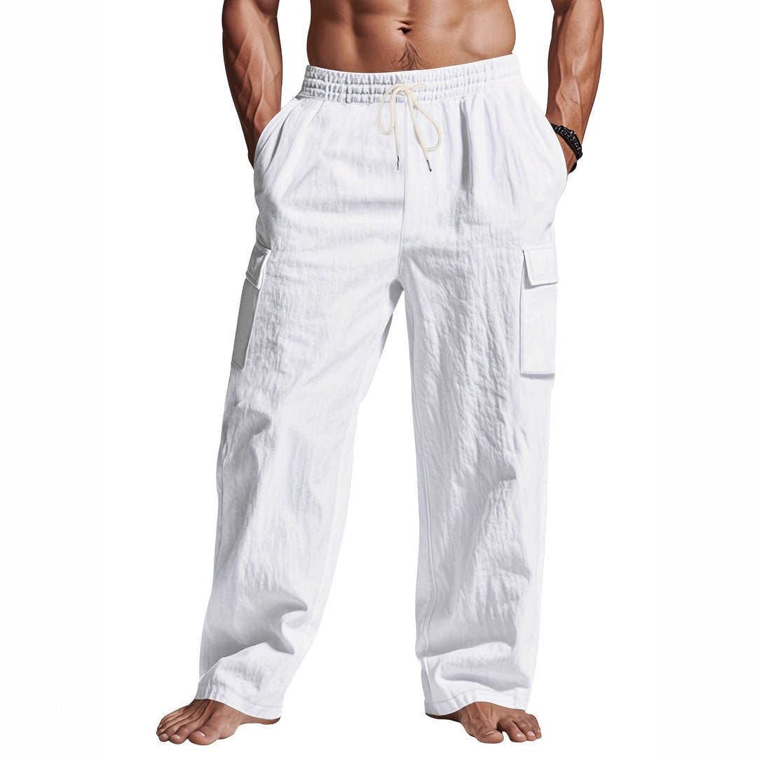 Herren Bequeme Cargo-Hosen Aliams