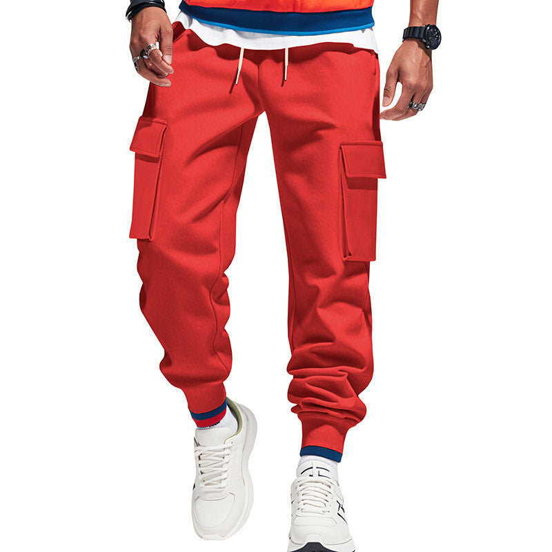 Herren Cargo-Hose mit elastischem Bund und praktischen Seitentaschen Aliams