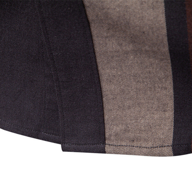 Herren Karohemd aus hochwertigem Baumwollmix mit klassischem Kentkragen Aliams