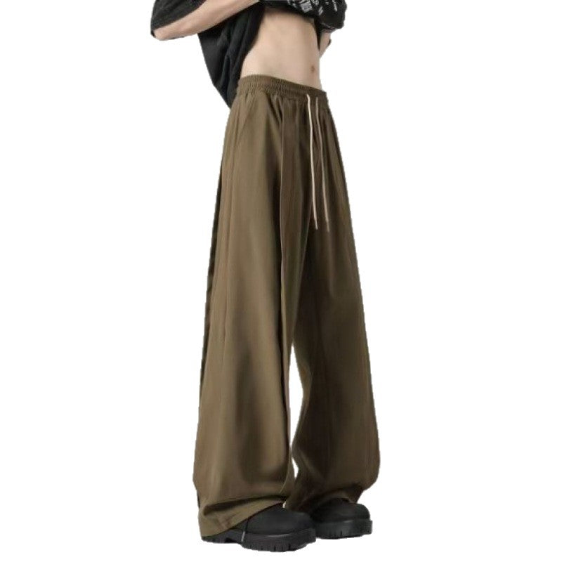 Herren elegante Freizeithose im stilvollem Schnitt mit elastischem Bund Aliams