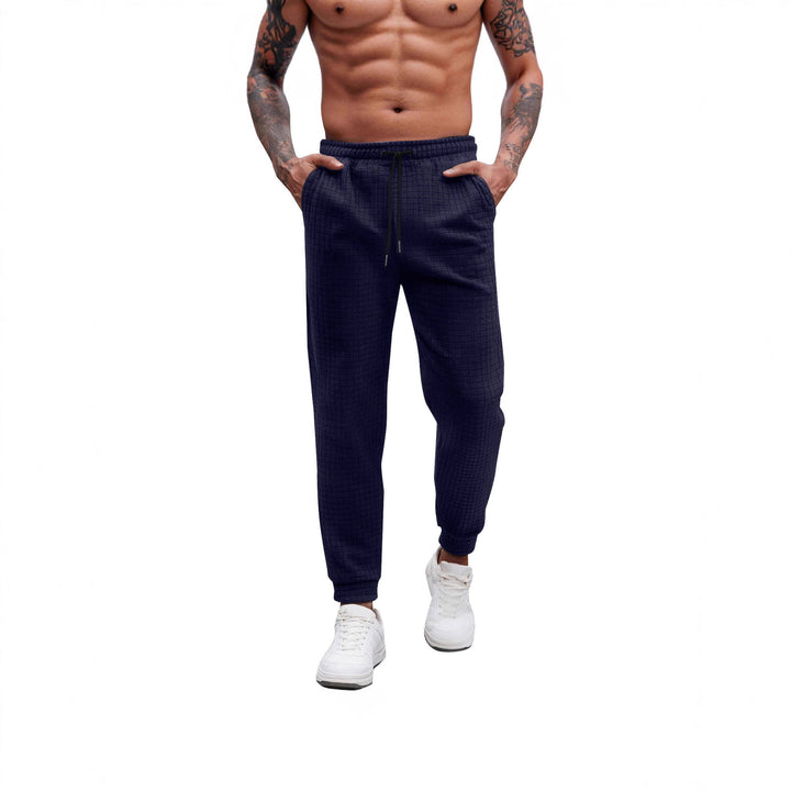 Herren bequeme Freizeithose mit strukturiertem Design Aliams
