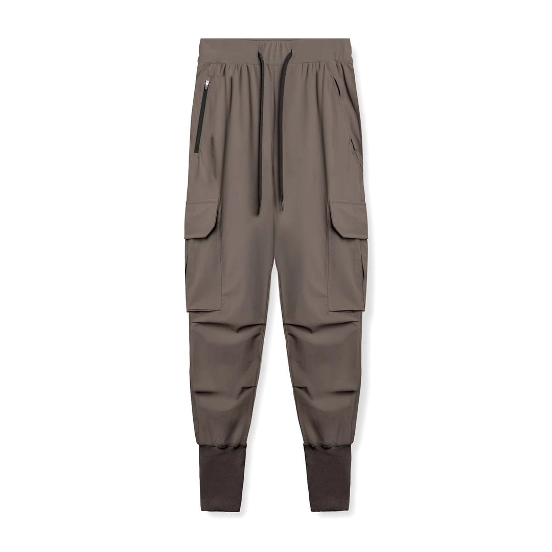 Herren Cargo-Jogginghose mit funktionalen Taschen Aliams