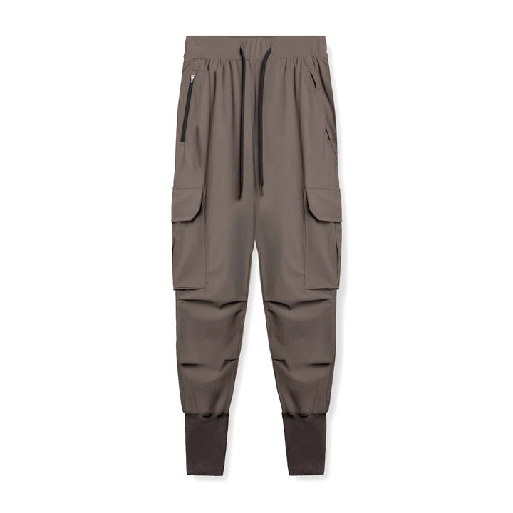 Herren Cargo-Jogginghose mit funktionalen Taschen Aliams
