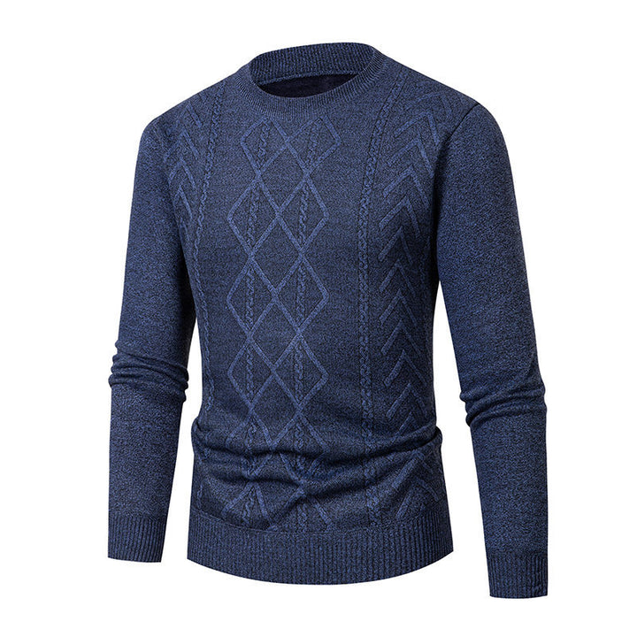 Herren Pullover mit strukturiertem Zopfmuster Aliams