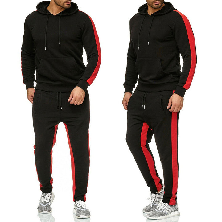 Herren Sportliches Hoodie und Jogginghose-Set Aliams