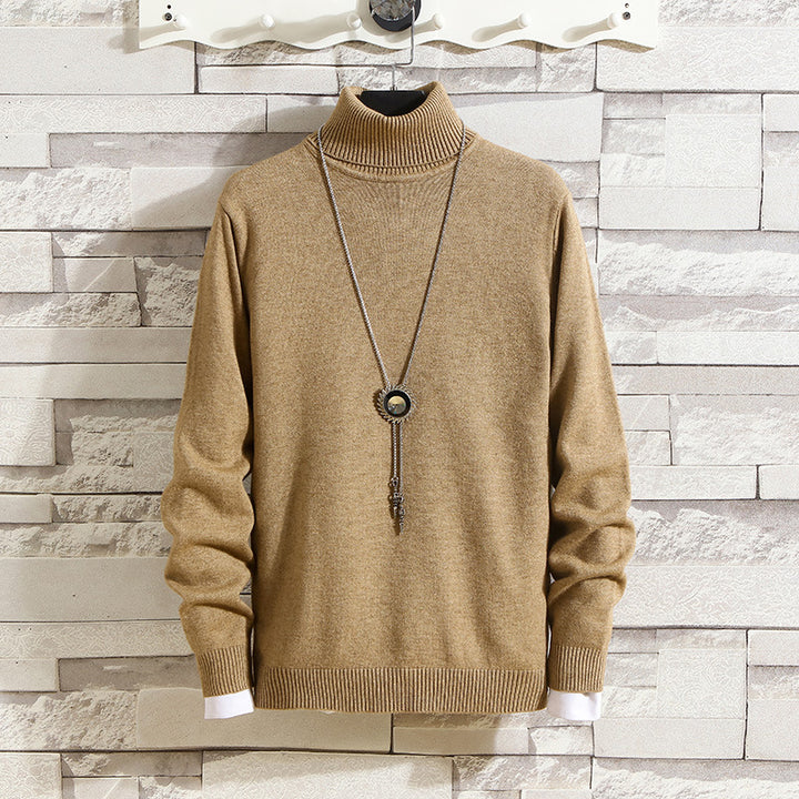 Herren Rollkragenpullover aus hochwertigem Strickmaterial Aliams