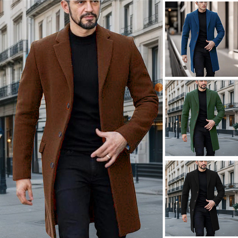 Herren eleganter Wollmantel Aliams 1760428448