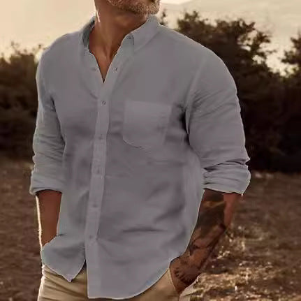 Herren Leichte und atmungsaktive Hemden Aliams