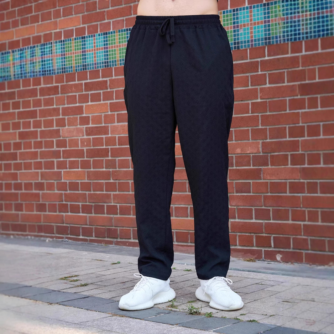 Herren entspannende Freizeithose mit elastischem Bund und atmungsaktivem Stoff Aliams