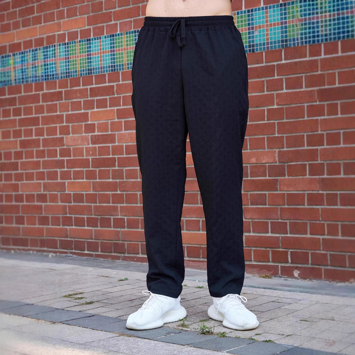 Herren entspannende Freizeithose mit elastischem Bund und atmungsaktivem Stoff Aliams