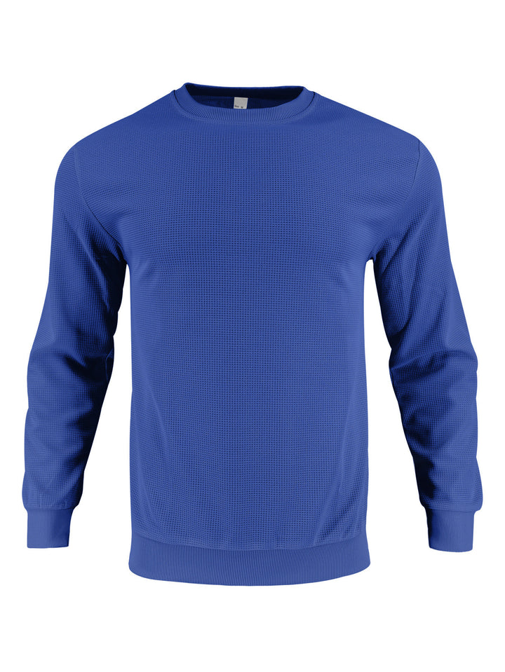 Herren hochwertiger Langarmpullover Aliams