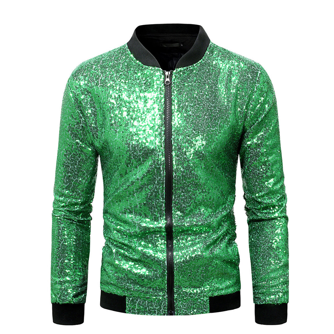 Herren Sportlicher Funktionsblazer mit Pailletten Aliams