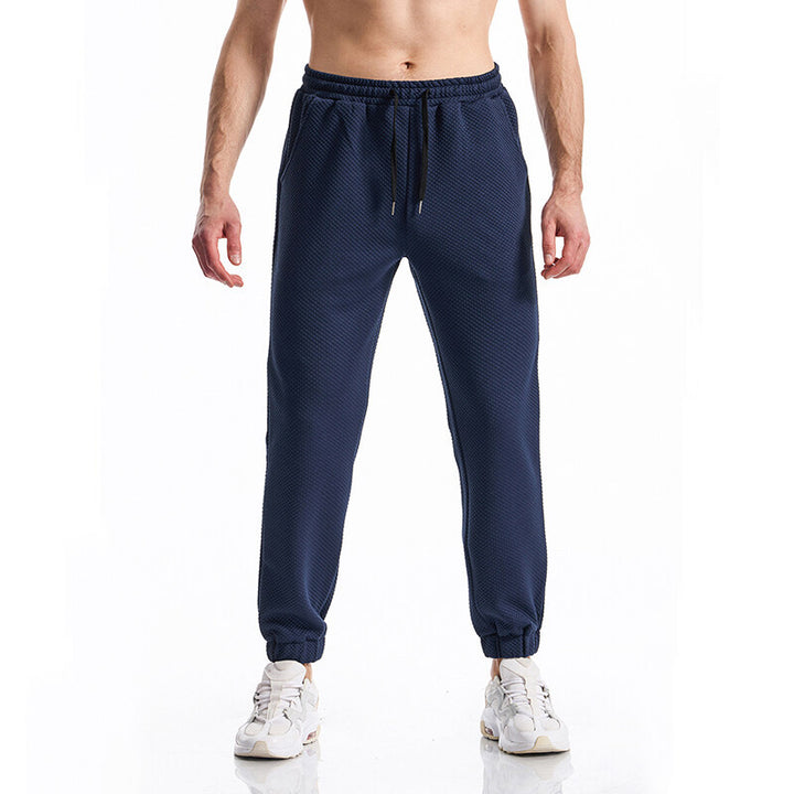 Herren Sportliche Freizeithose mit strukturierter Oberfläche Aliams