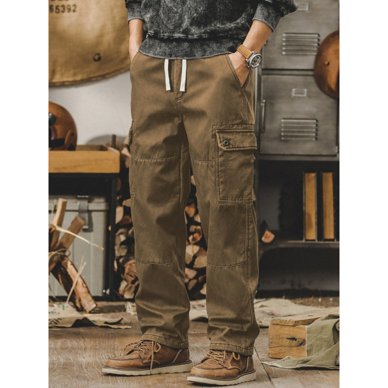 Herren Cargo-Hosen mit multifunktionalen Taschen und robustem Material Aliams