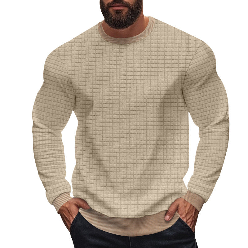 Herren strukturiertes Sweatshirt mit modernem Schnitt und hohem Tragekomfort Aliams