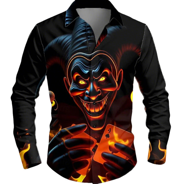 Herren Hemd mit einzigartigem Comicdesign Aliams