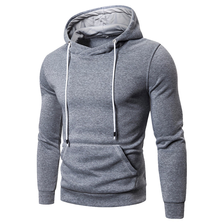Herren Kapuzenpullover mit Kängurutasche und soften Baumwollmischung Aliams