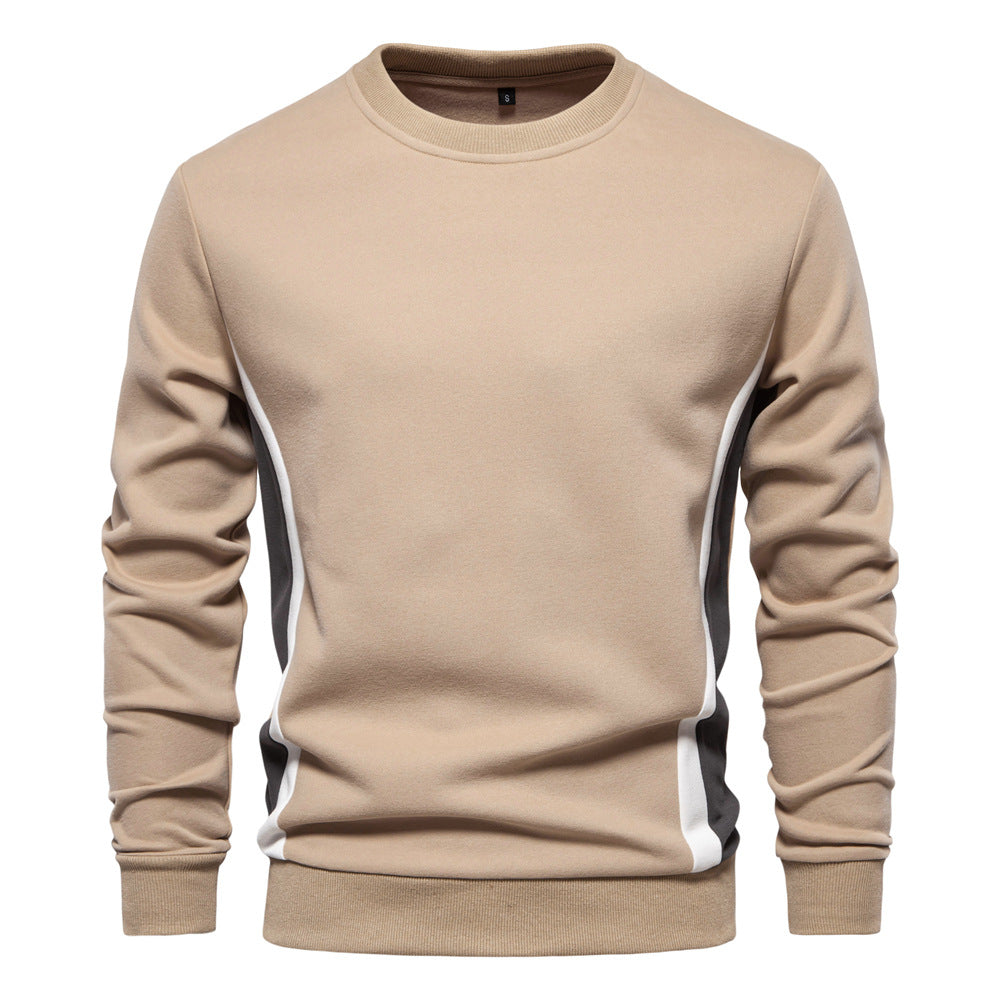 Herren Freizeit-Sweatshirt mit modernem Farbblockdesign Aliams