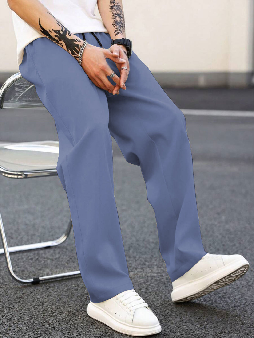 Herren Freizeitliche und lockere Chino-Hosen Aliams