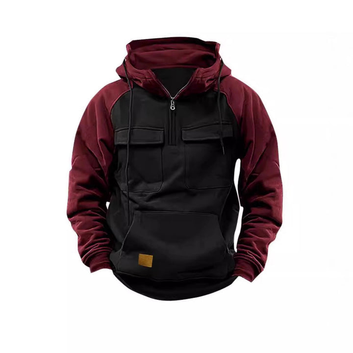 Herren Funktioneller Hoodie mit praktischen Taschen und innovativem Design Aliams