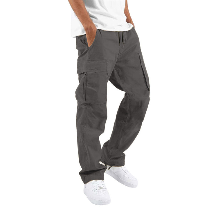 Herren robuste Multi-Taschen Cargohose Aliams