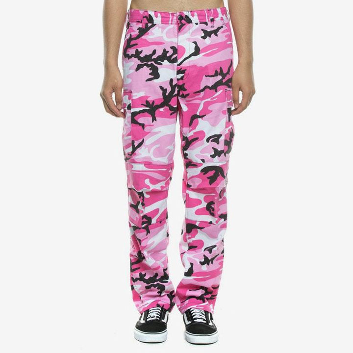 Herren Camouflage-Cargo-Hose mit multifunktionalen Taschen Aliams