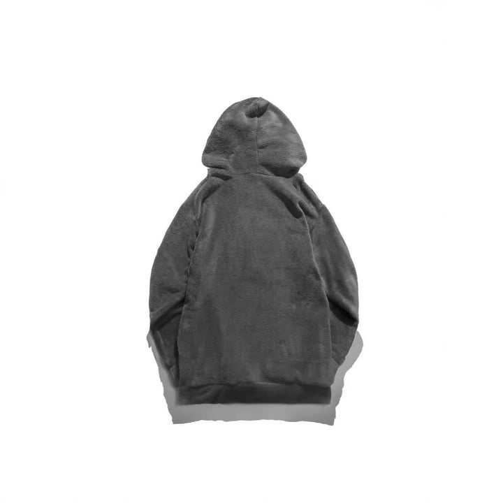 Herren Kapuzenpullover aus weichem Fleece mit Kängurutasche Aliams