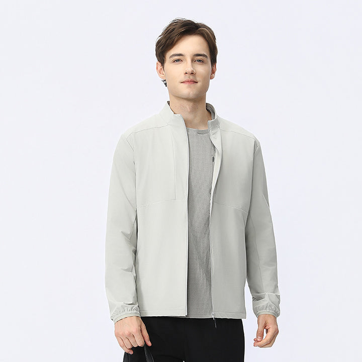 Herren Sportliche Windjacke Aliams