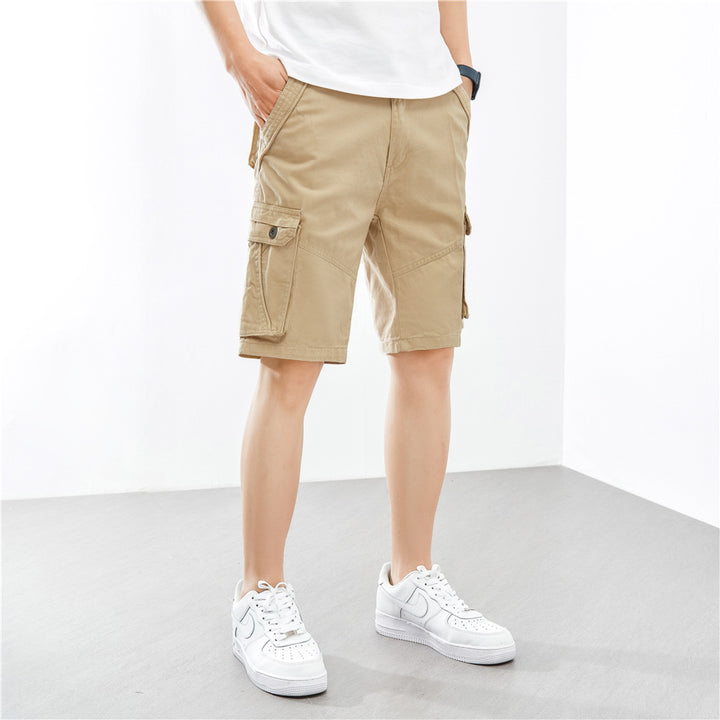 Herren Cargo-Shorts mit funktionalen Seitentaschen Aliams