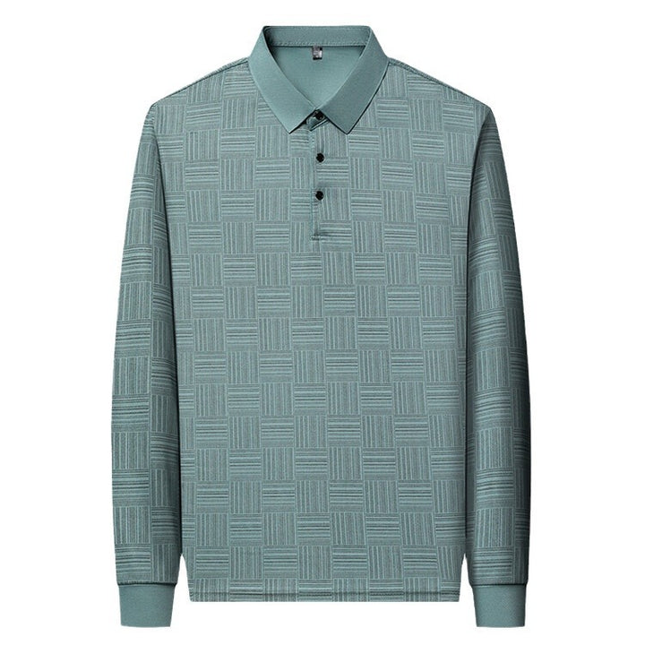 Herren elegantes und atmungsaktives Hemd mit strukturiertem Design Aliams