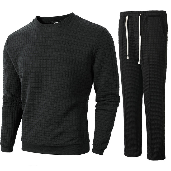 Herren gemütliches Sweatshirt und Jogginghose Set Aliams