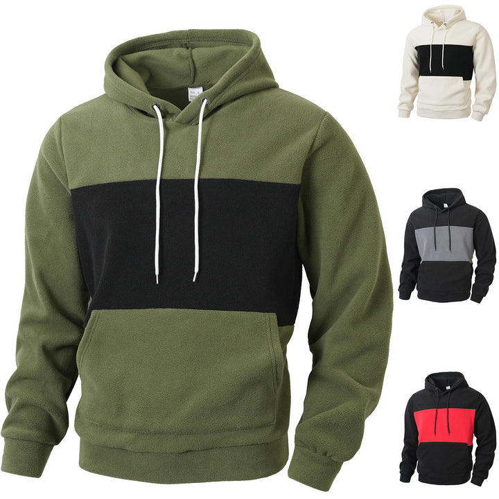 Herren Fleece-Hoodie mit innovativem Design Aliams