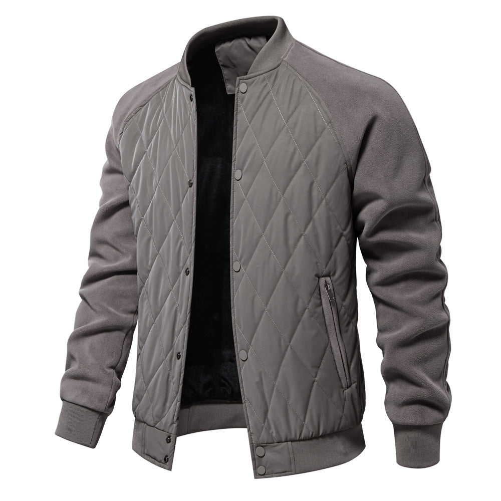 Herren Steppjacke mit modernem Design und praktischen Taschen Aliams
