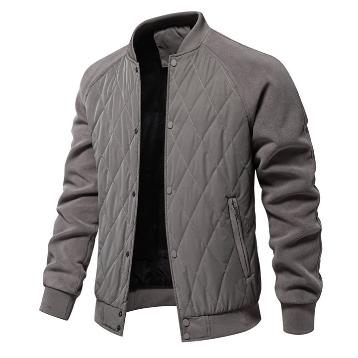 Herren Steppjacke mit modernem Design und praktischen Taschen Aliams